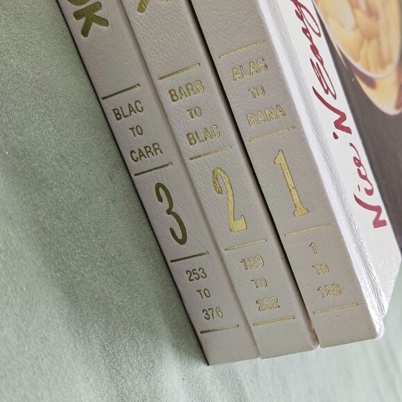 Volume 1-3 of Nice N Easy‎ Family Cookbook Alaska to Carrot Hardcover Stuttman - Picture 15 of 16